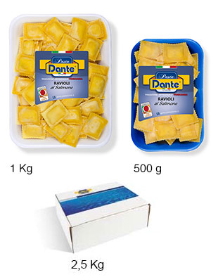 RAVIOLI AL SALMONE